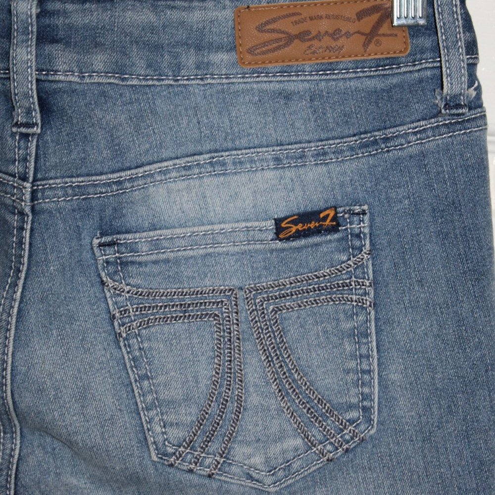 Seven Jean Shorts Seven7 with 7 back pockets Women 4